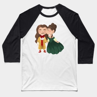 Louis XIV and Madame de Montespan Baseball T-Shirt